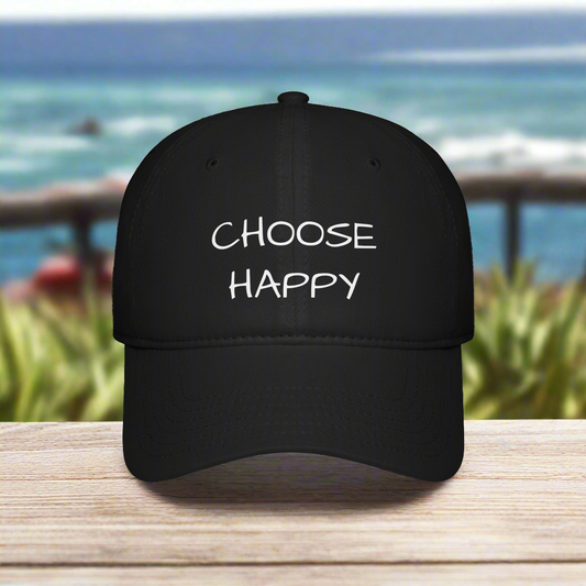 CHOOSE HAPPY Baseball Cap